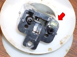 EWI USB hole that can leak after widening, plugged with epoxy